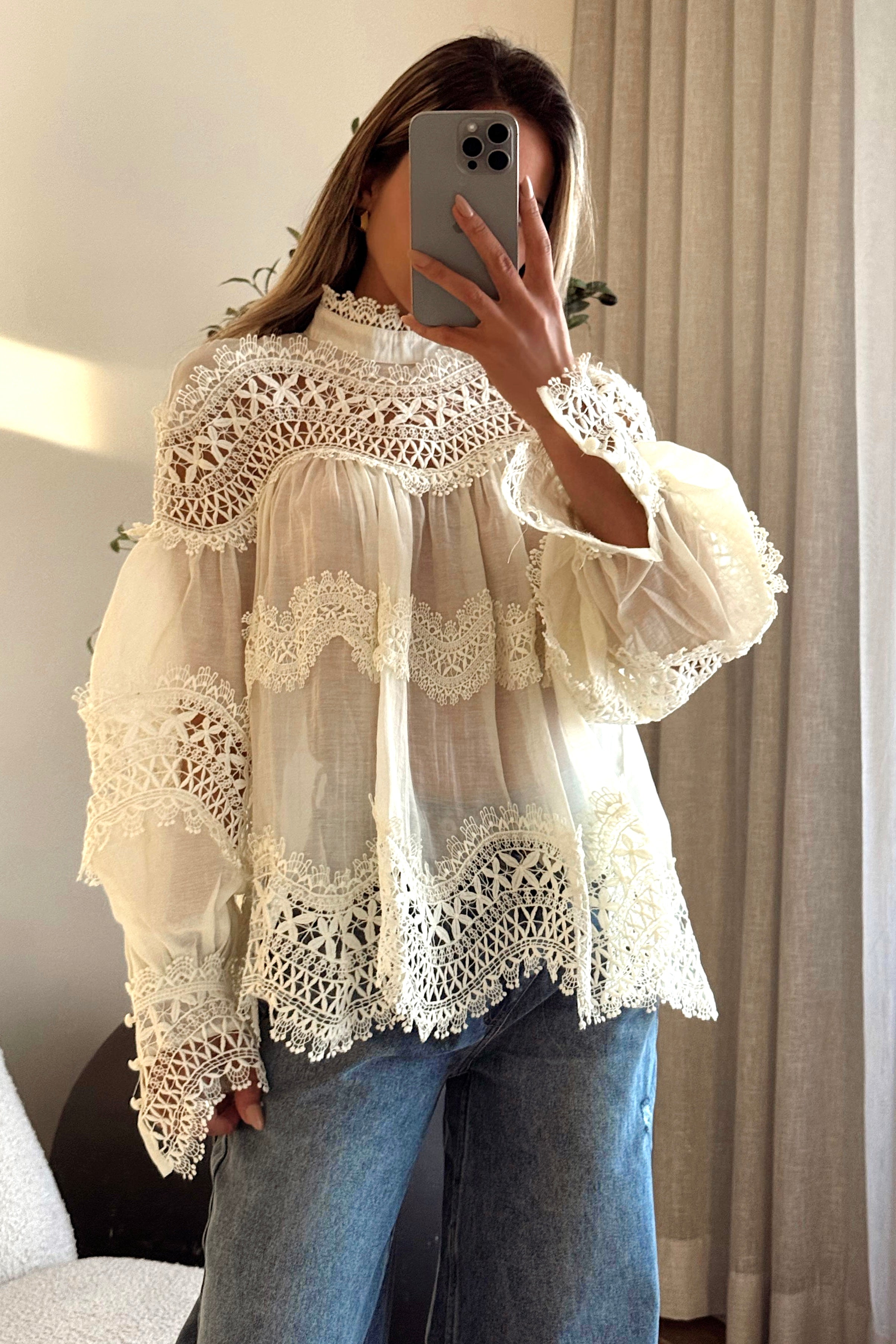 GARDENIA TOP - Garota store