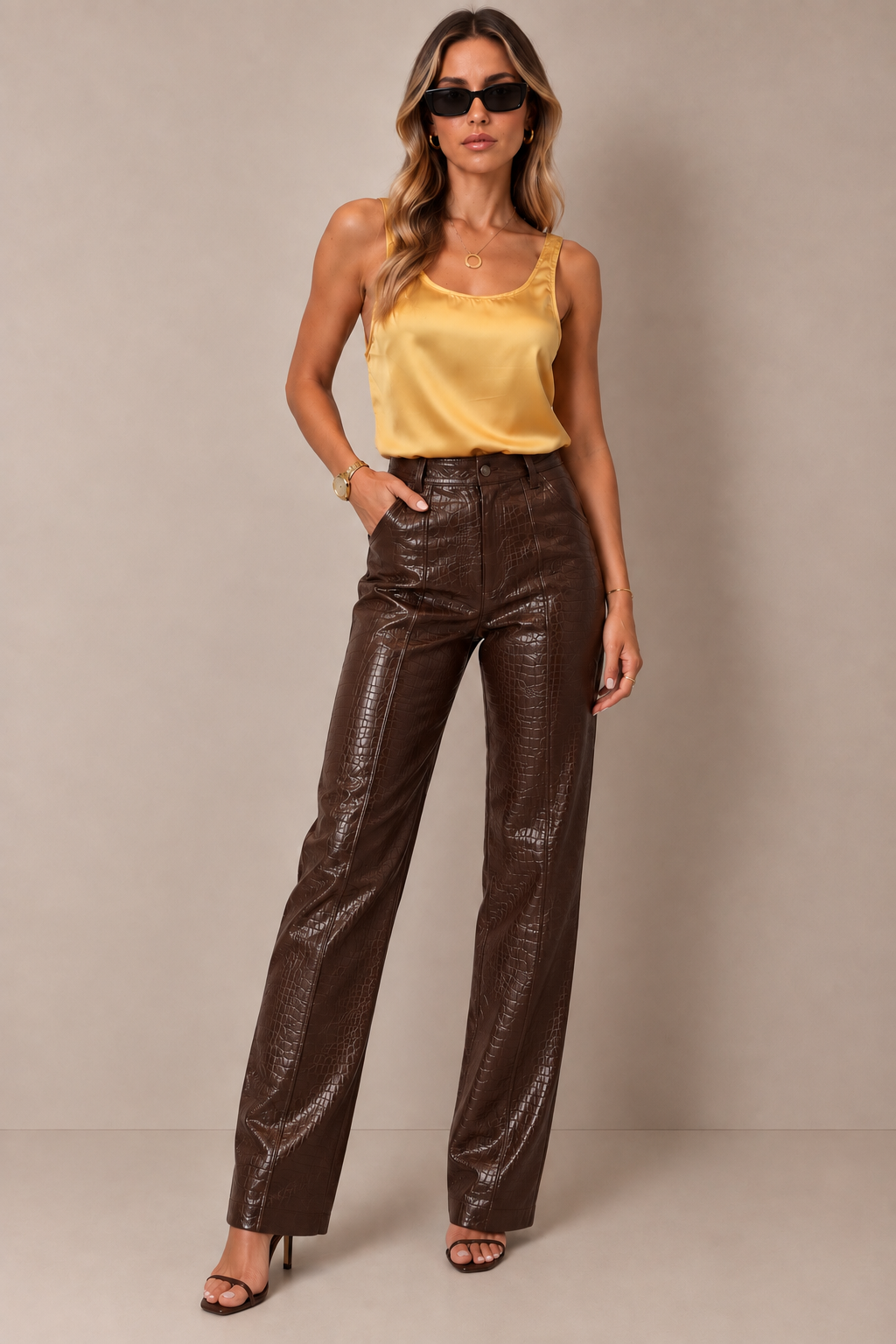 LANE LEATHER PANTS