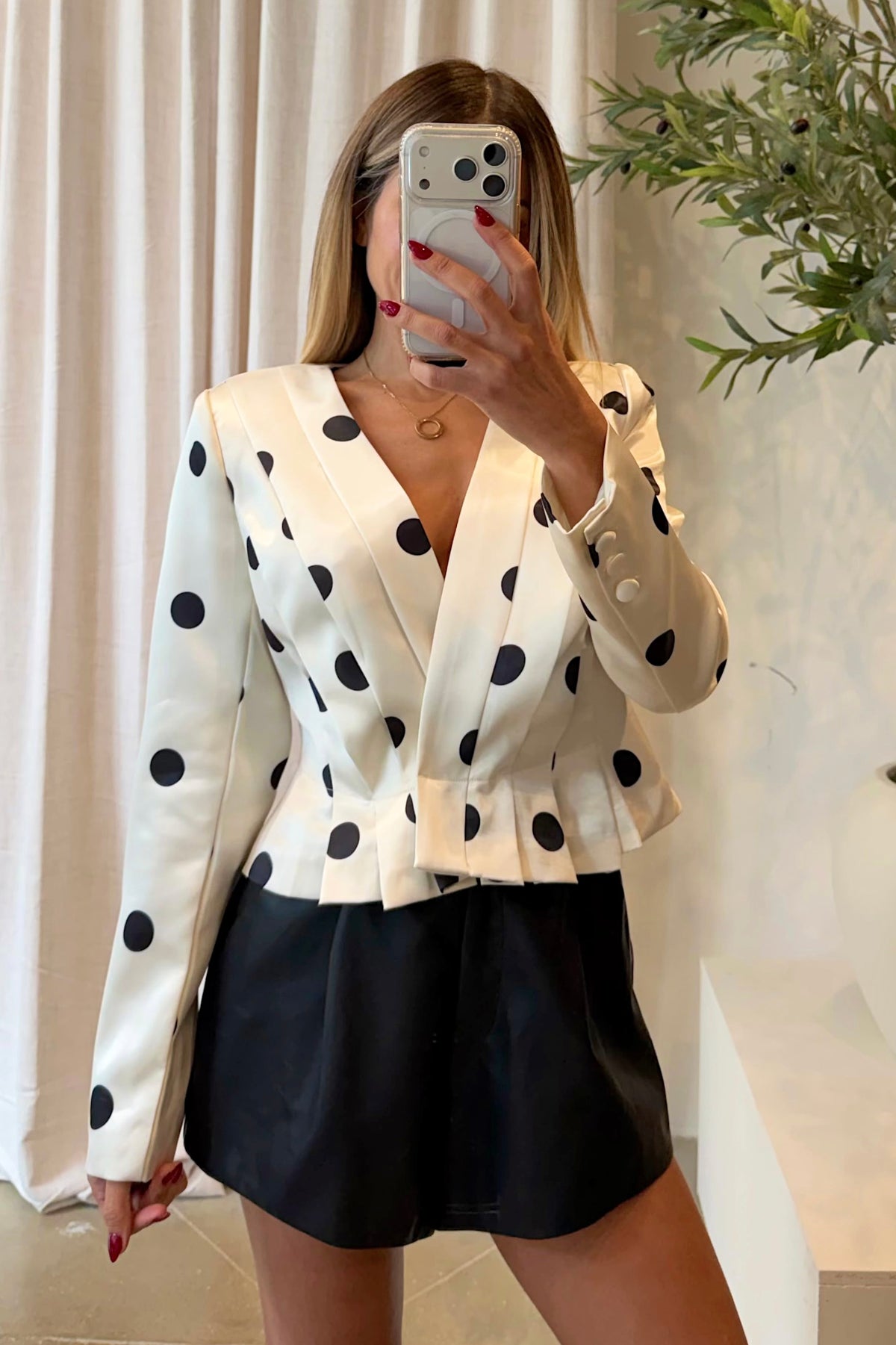 SOPHIA SATIN JACKET
